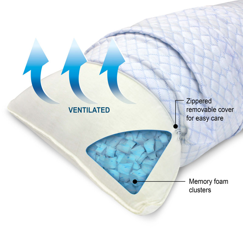 Frost cooling memory foam pillow hotsell